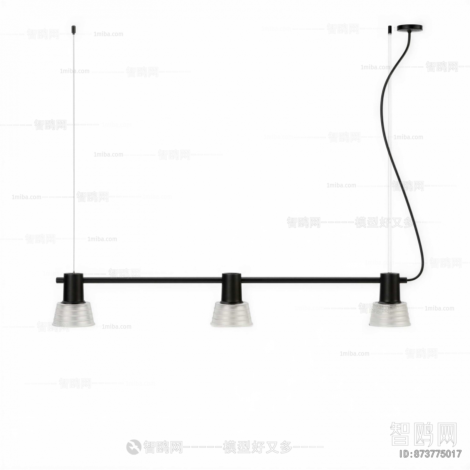 Modern Long Chandelier