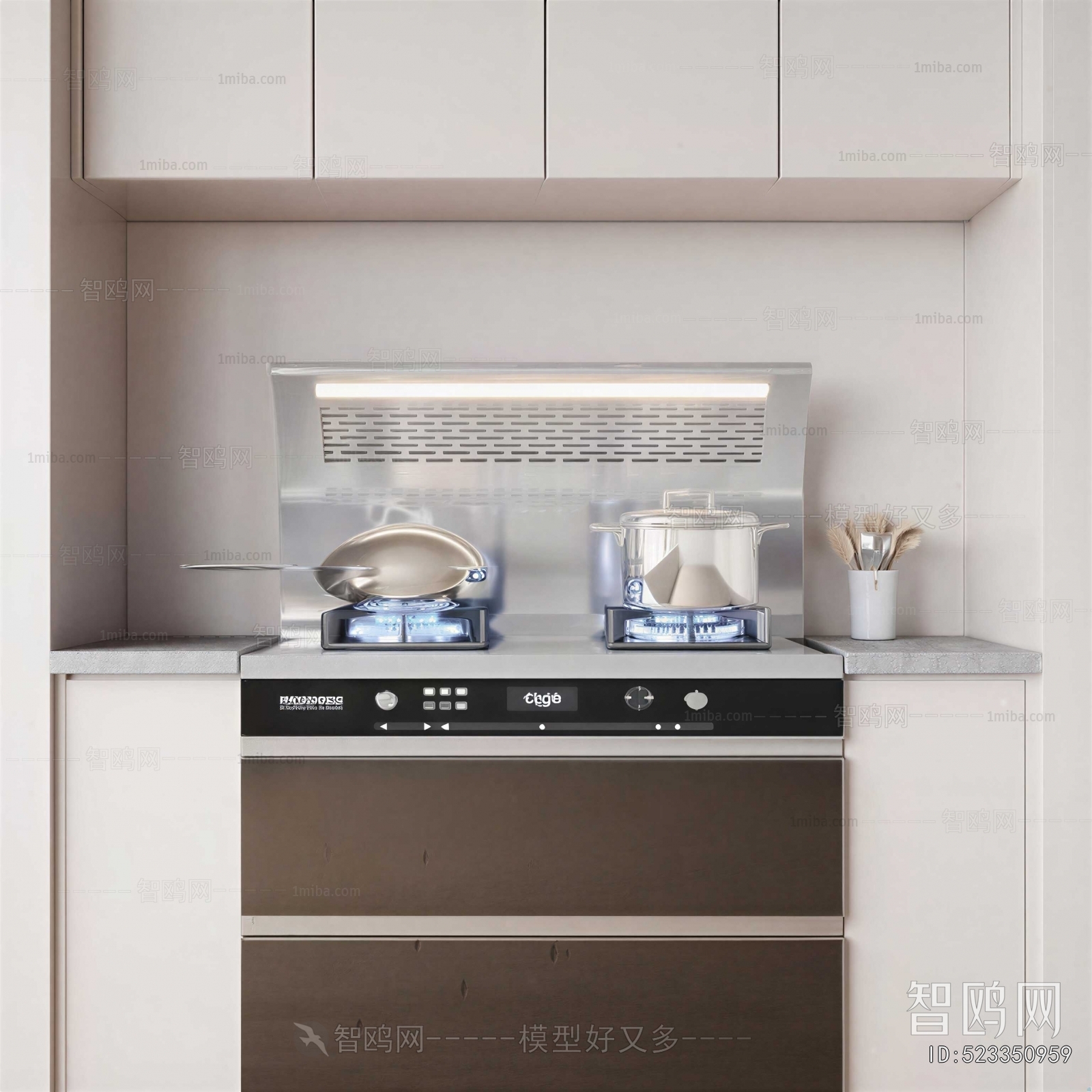 Modern Kitchen Electric Gas Range