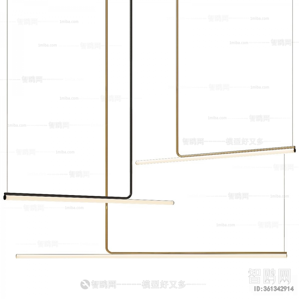 Modern Long Chandelier