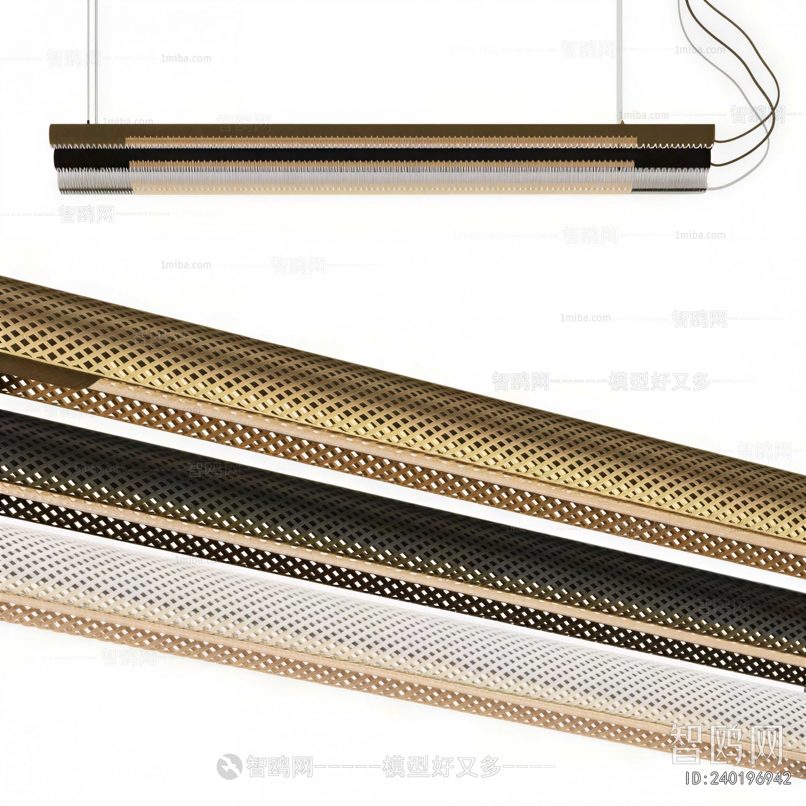 Modern Long Chandelier