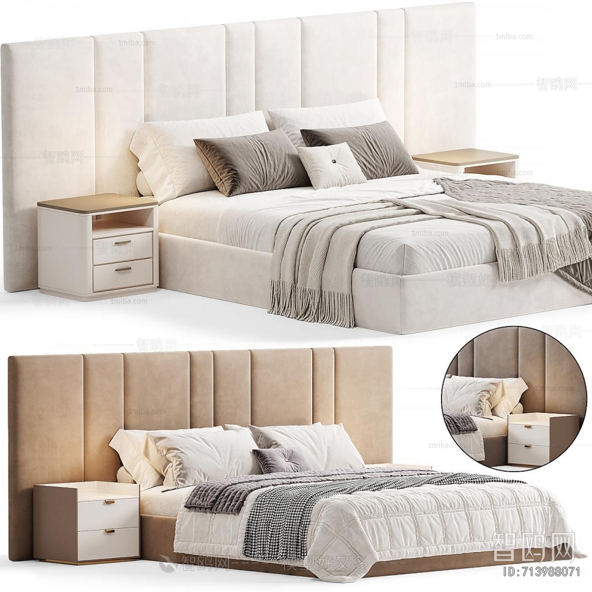 Modern Double Bed