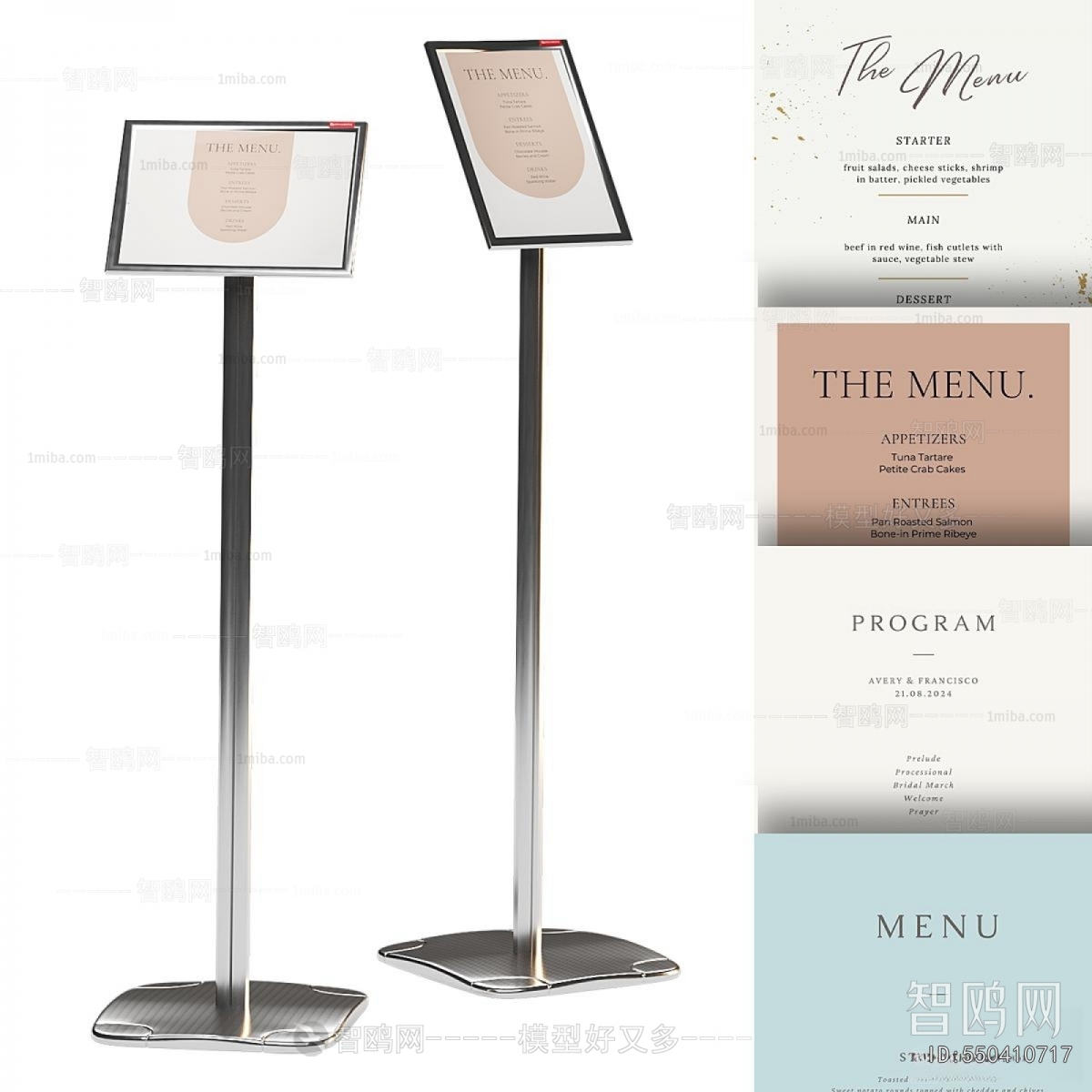 Modern Guide Board/bulletin Board