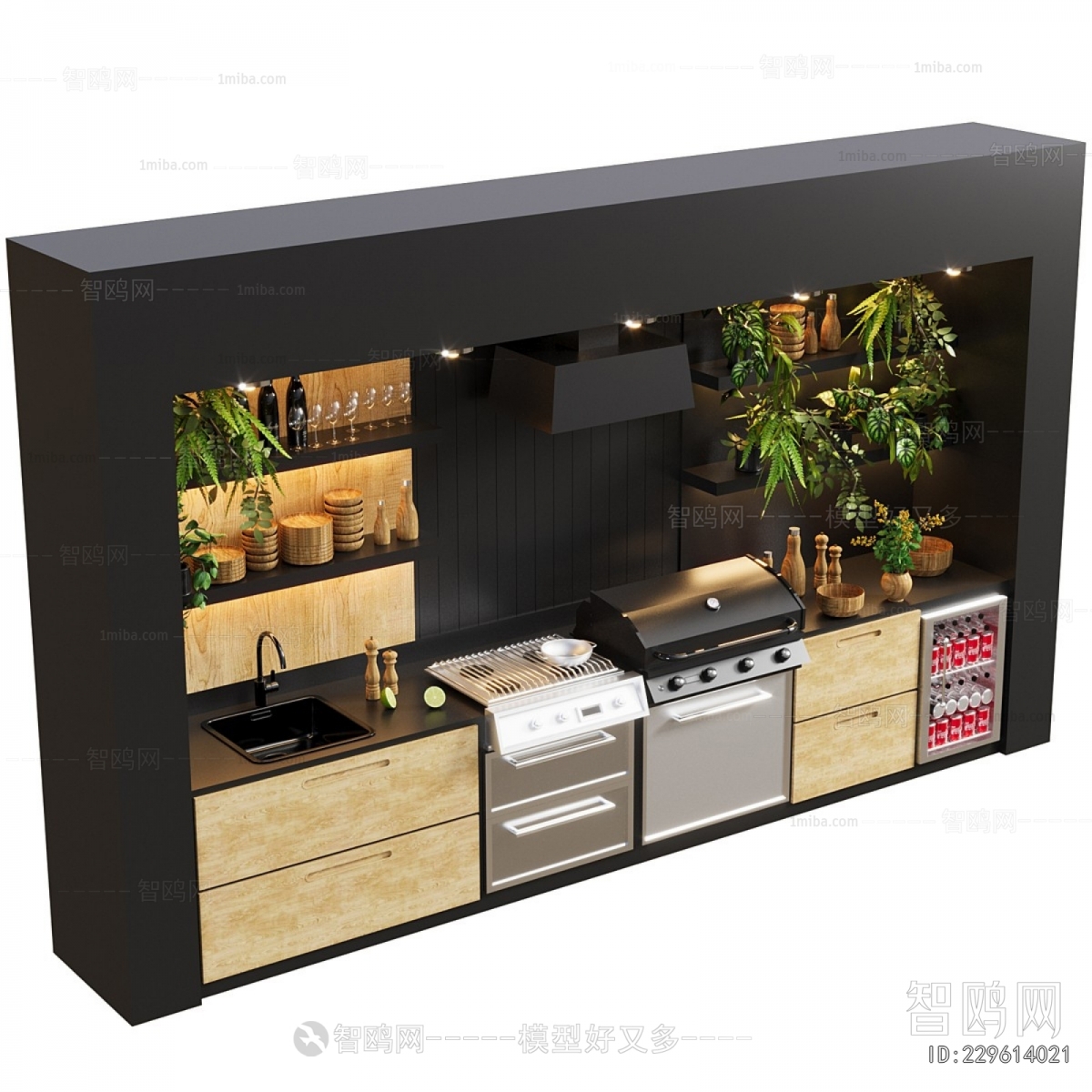 Modern Kitchen Cabinet