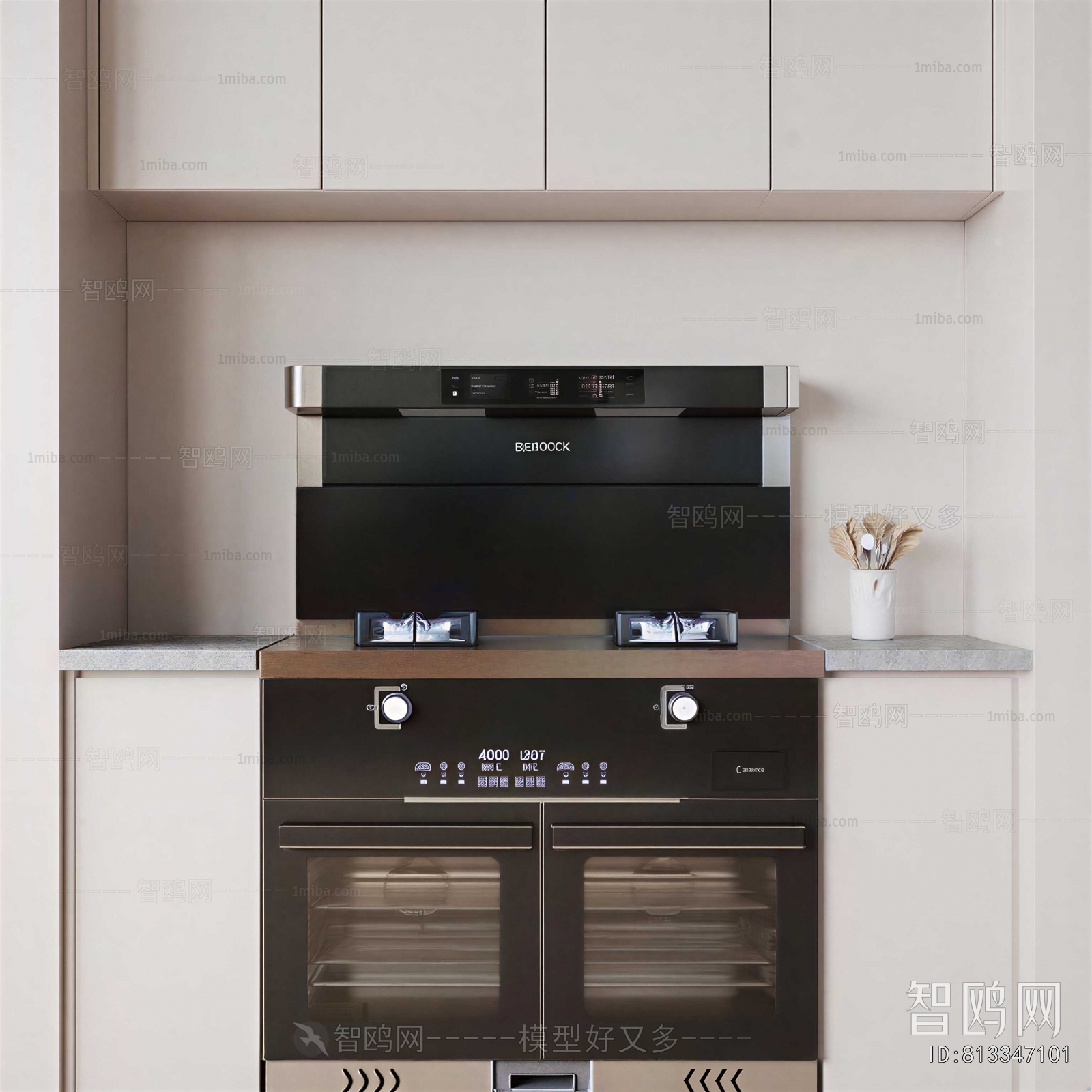 Modern Kitchen Electric Gas Range