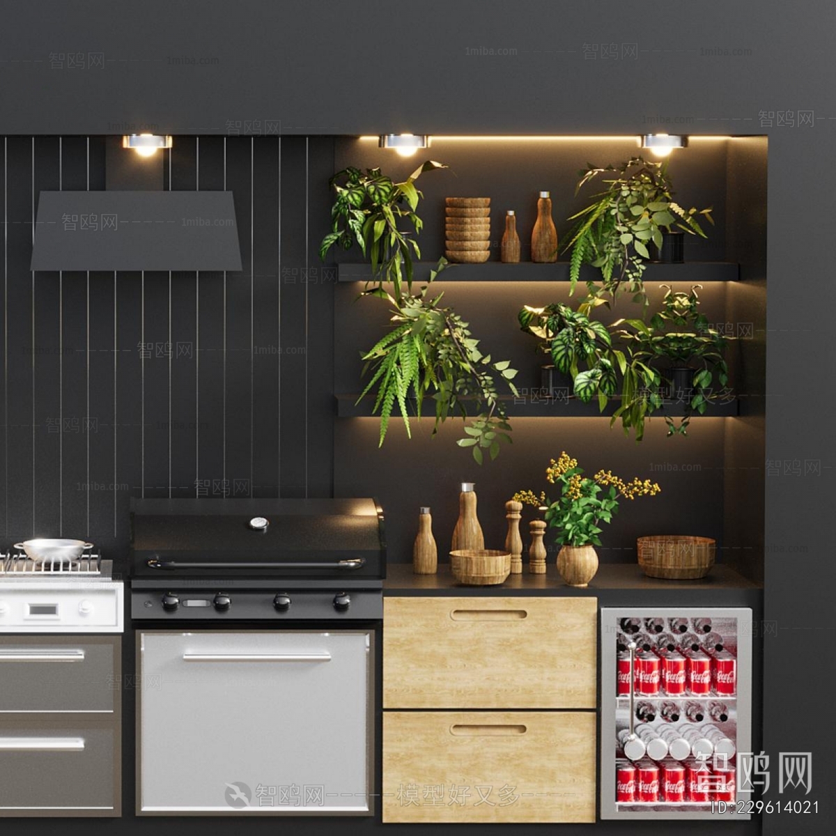 Modern Kitchen Cabinet