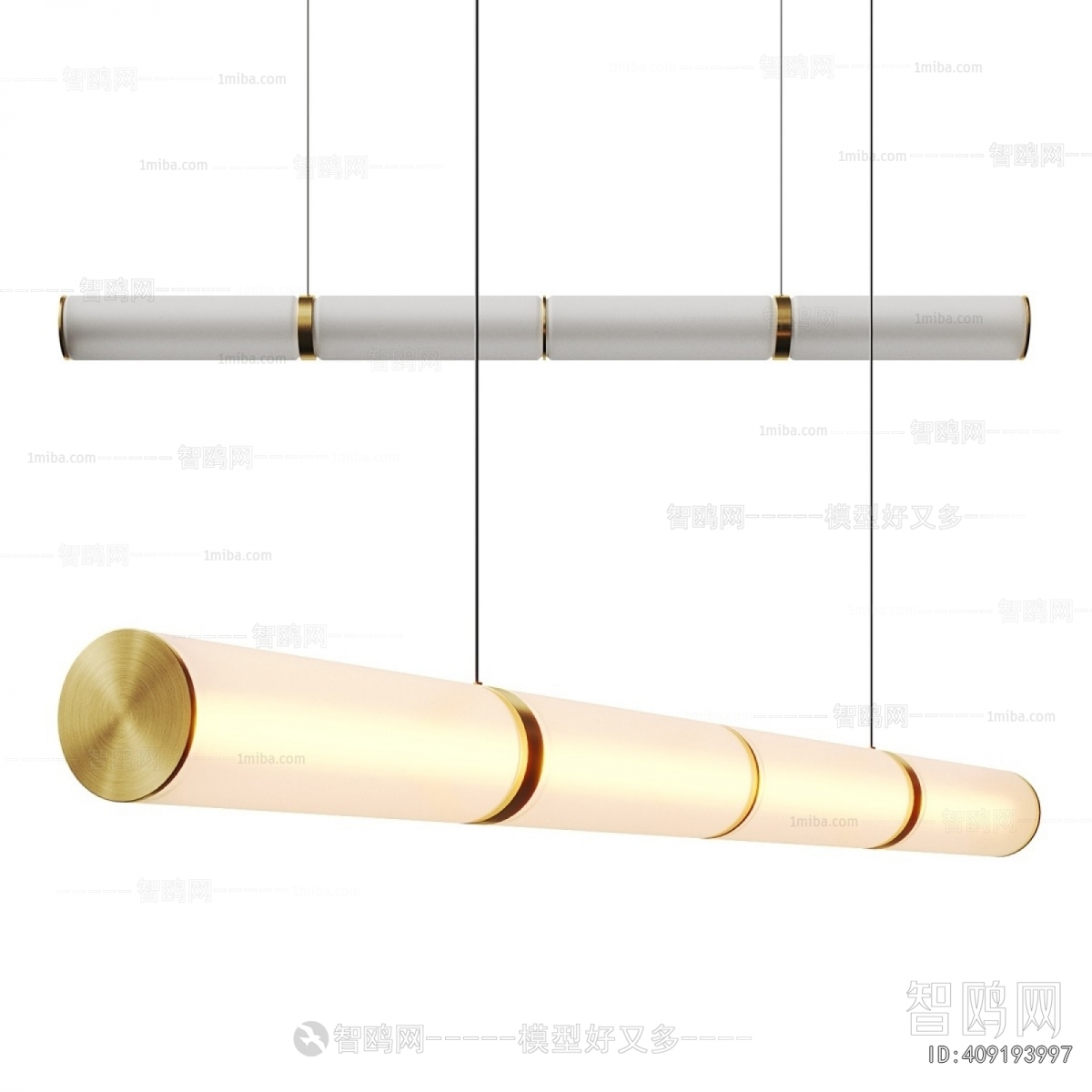 Modern Long Chandelier