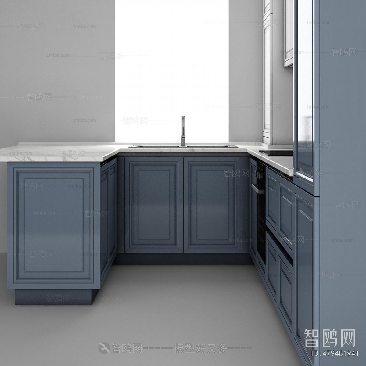 French Style Kitchen Cabinet