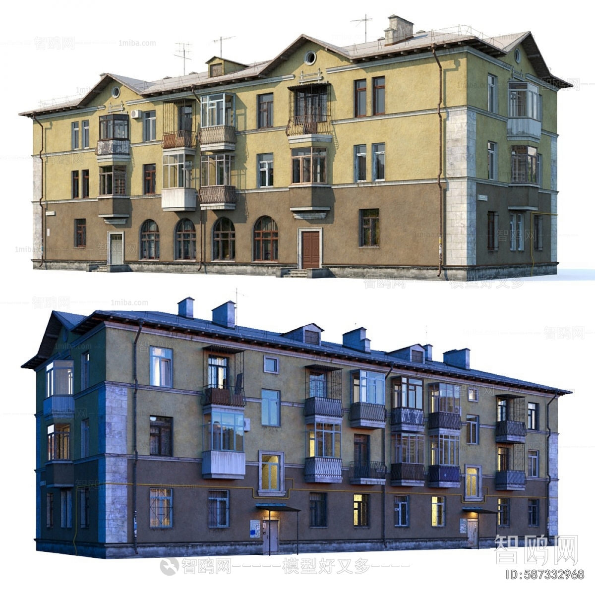 Classical Style Residential Building