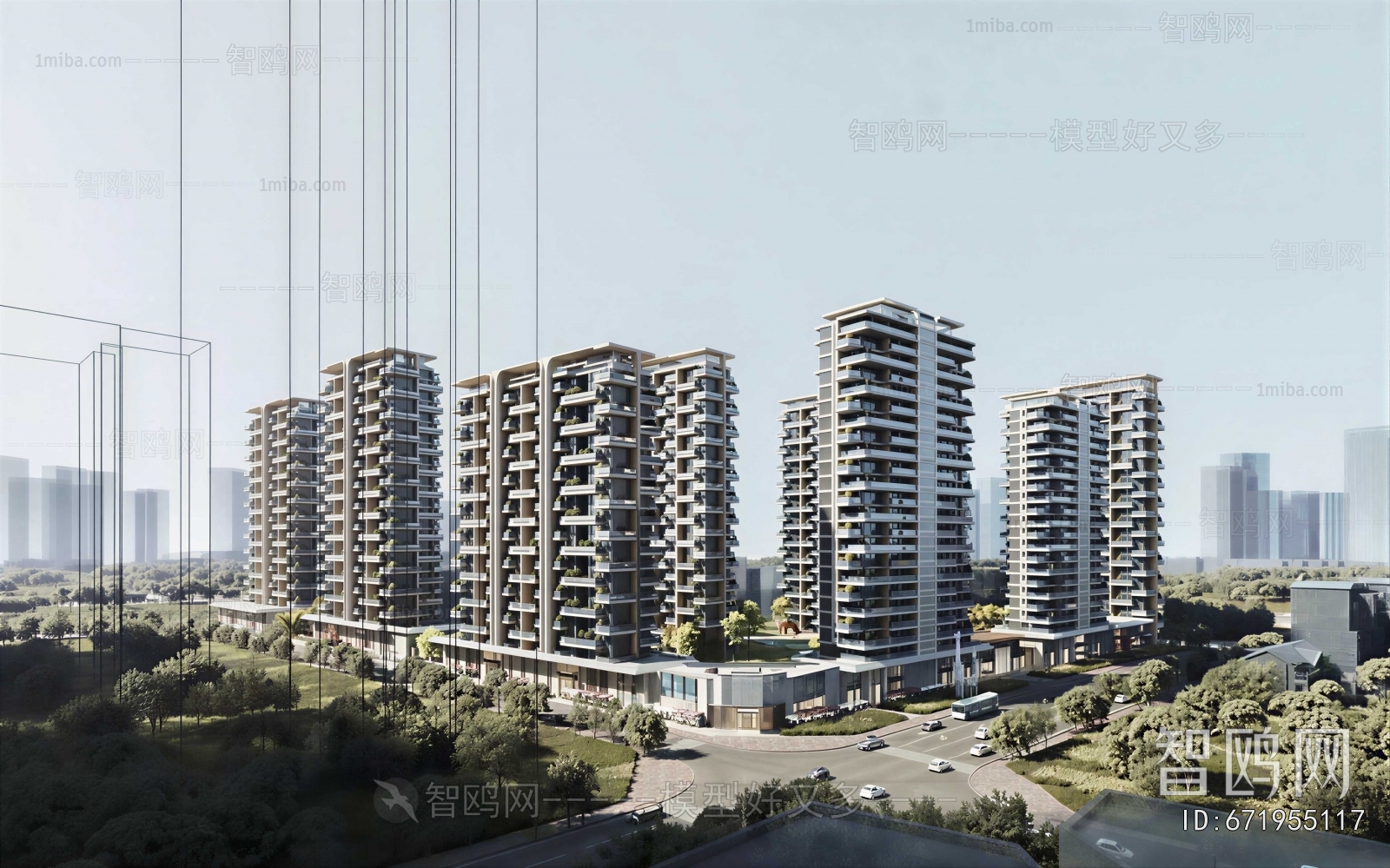 Modern Residential Building