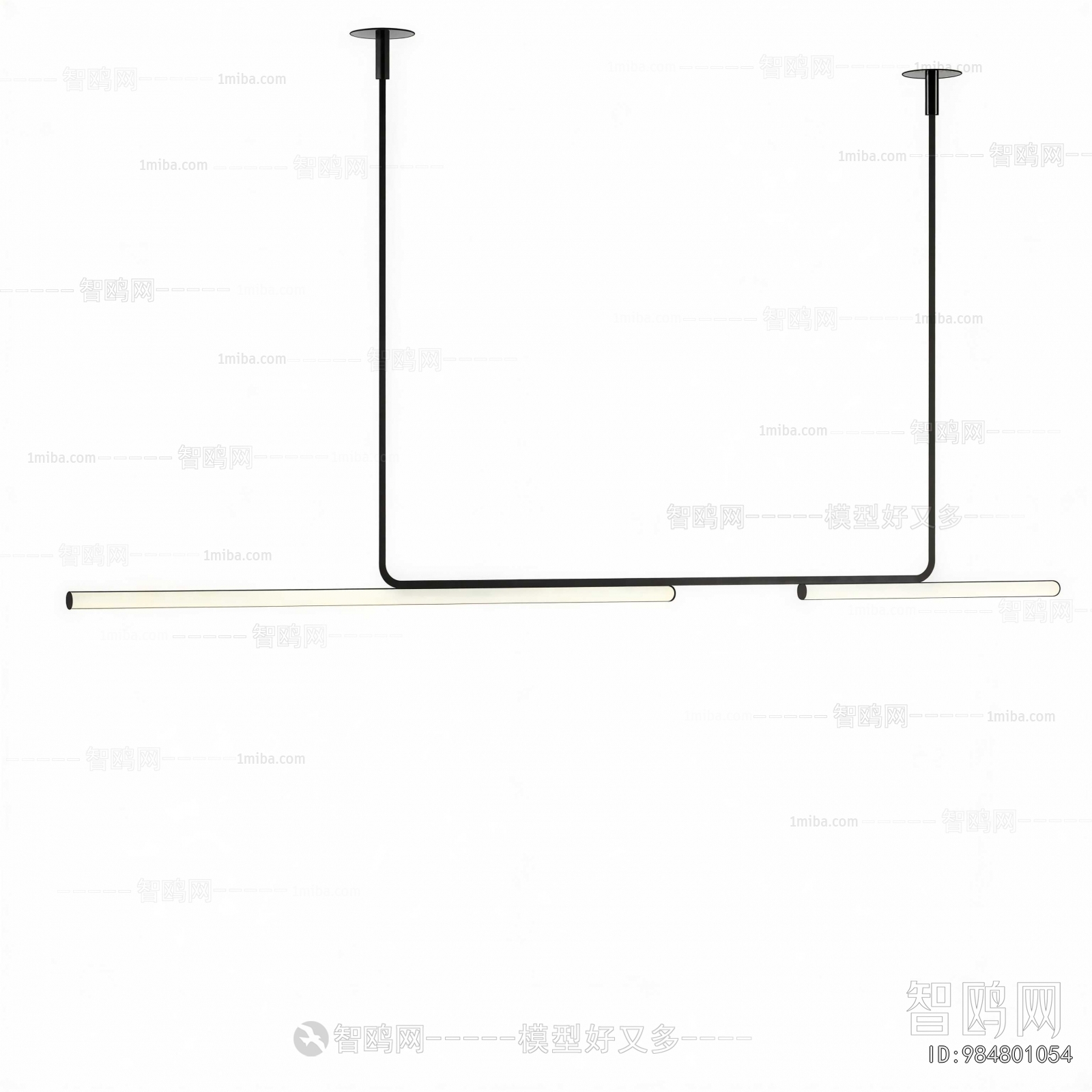 Modern Long Chandelier