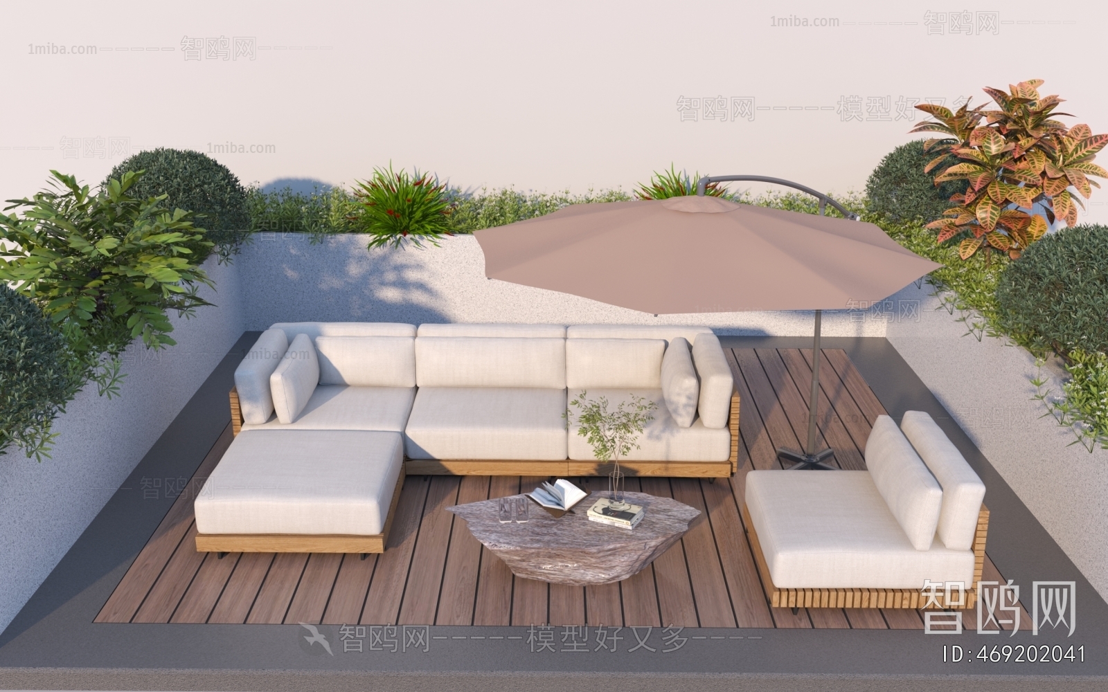 Modern Outdoor Sofa