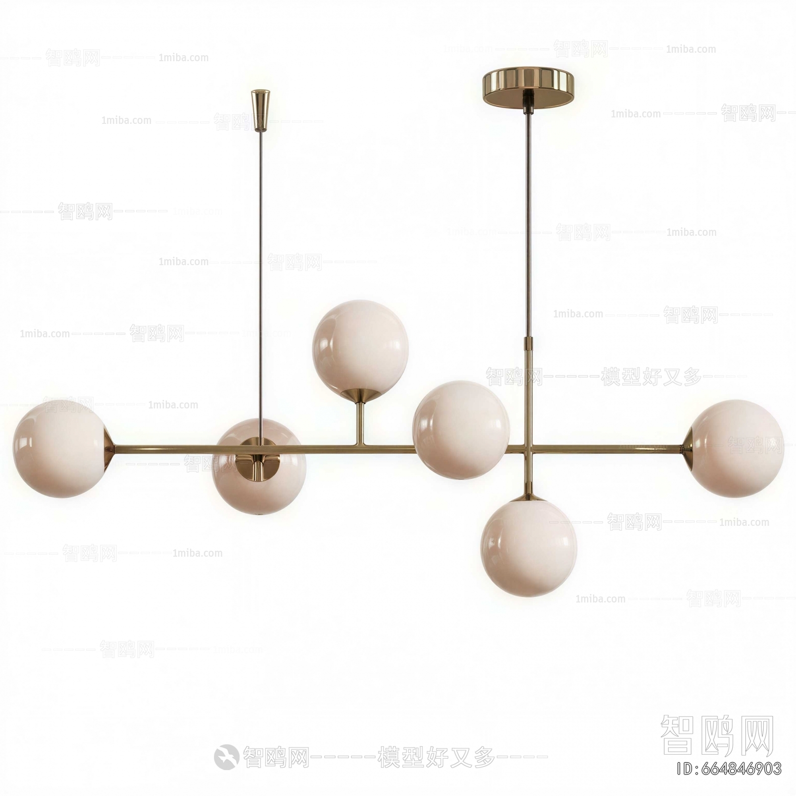 Modern Long Chandelier