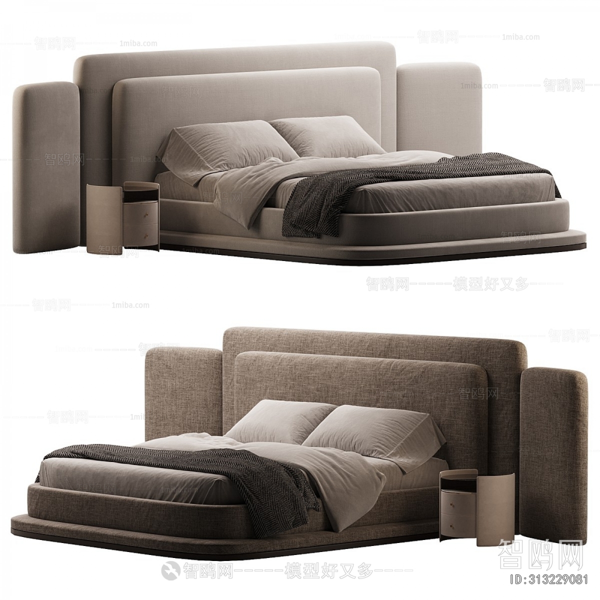 Modern Double Bed