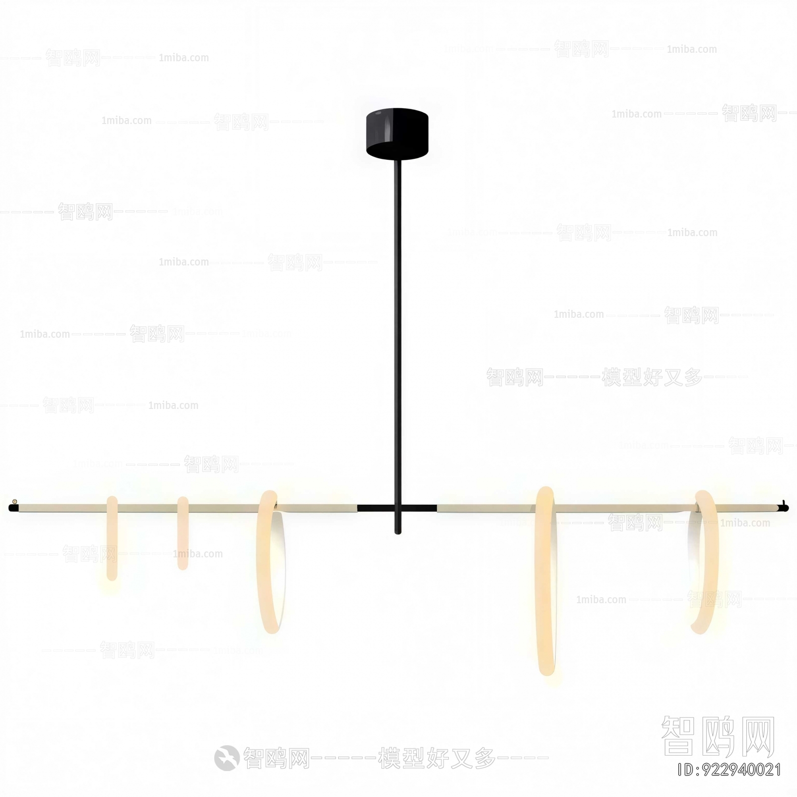 Modern Long Chandelier