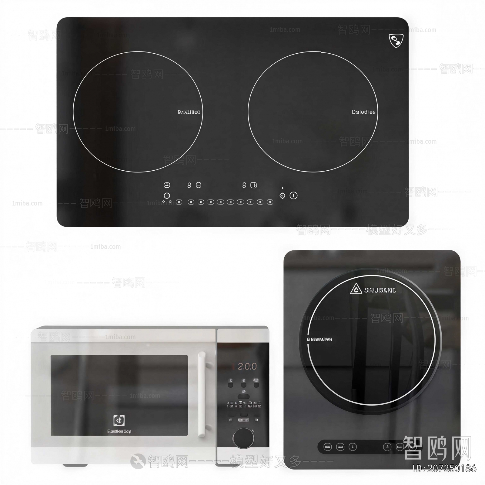 Modern Kitchen Electric Gas Range