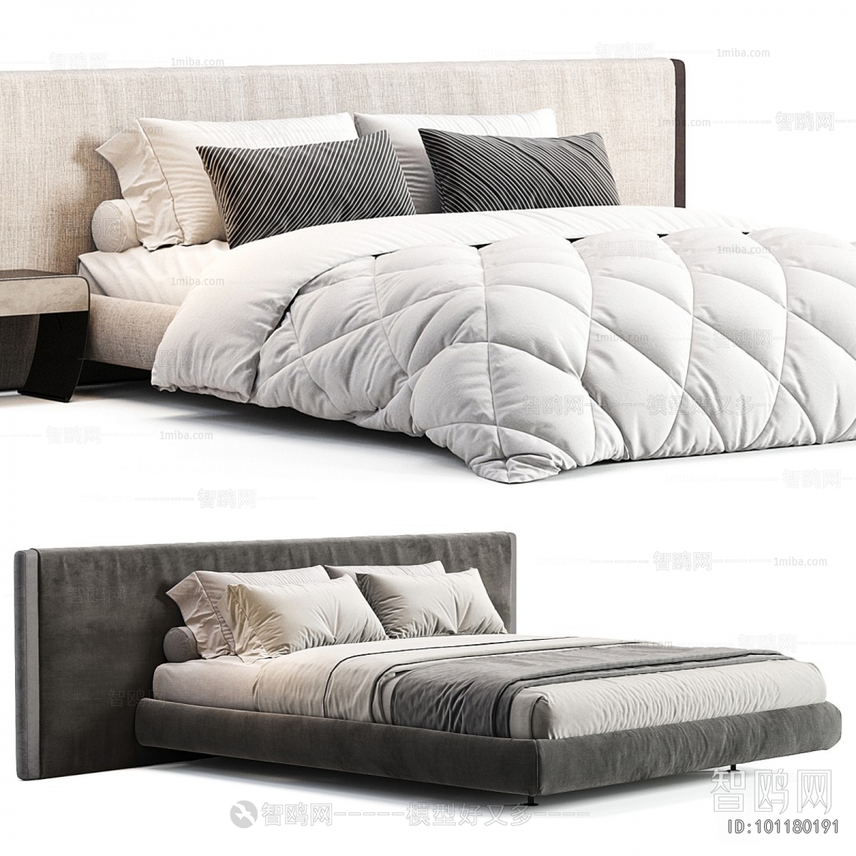 Modern Double Bed