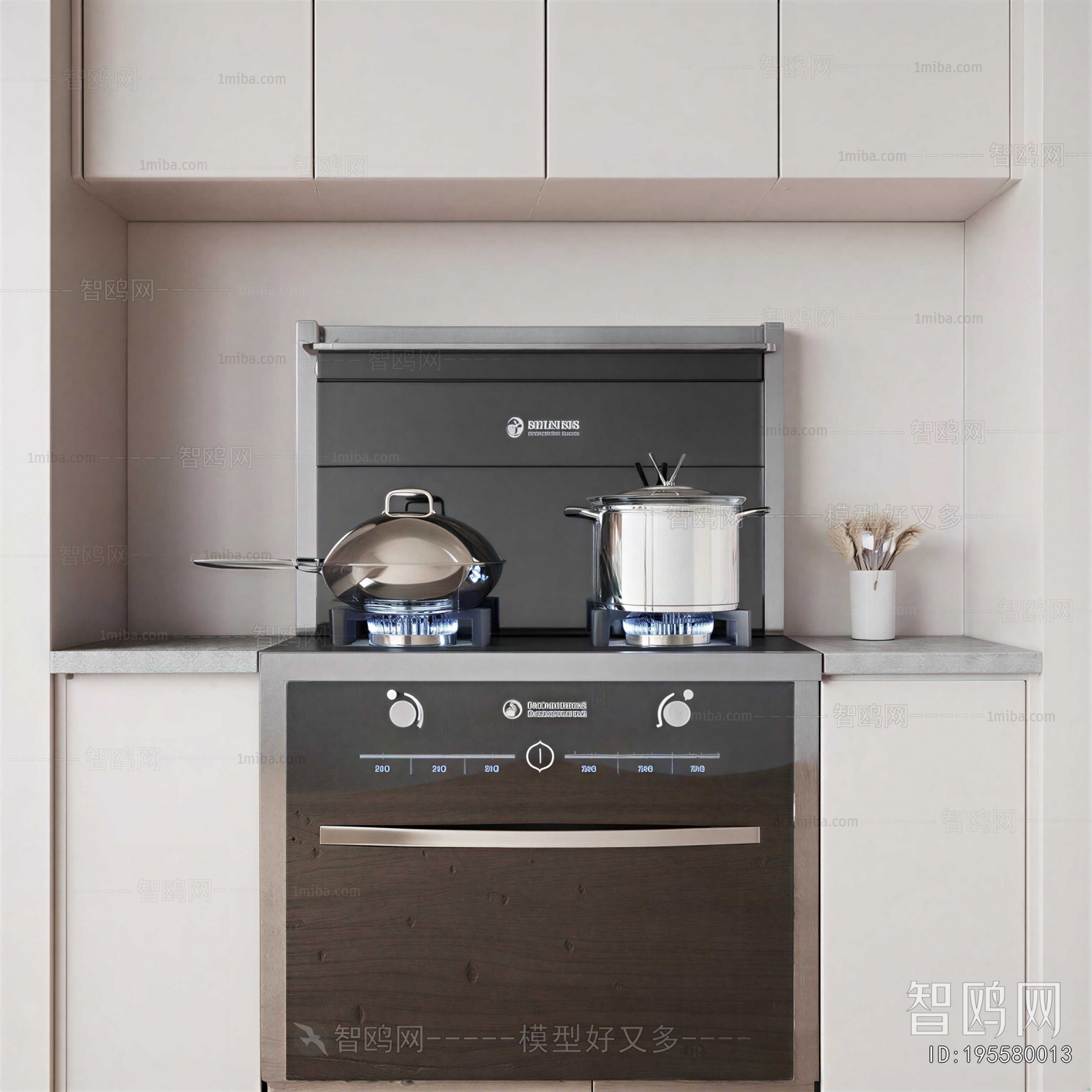 Modern Kitchen Electric Gas Range