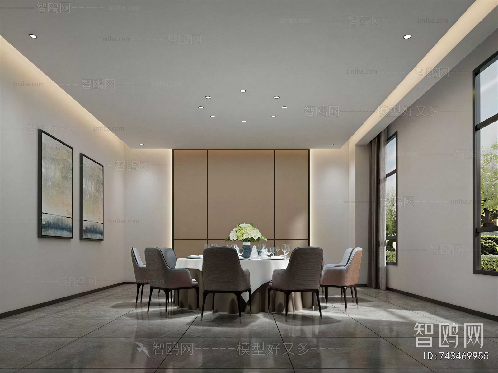 Modern Restaurant Box