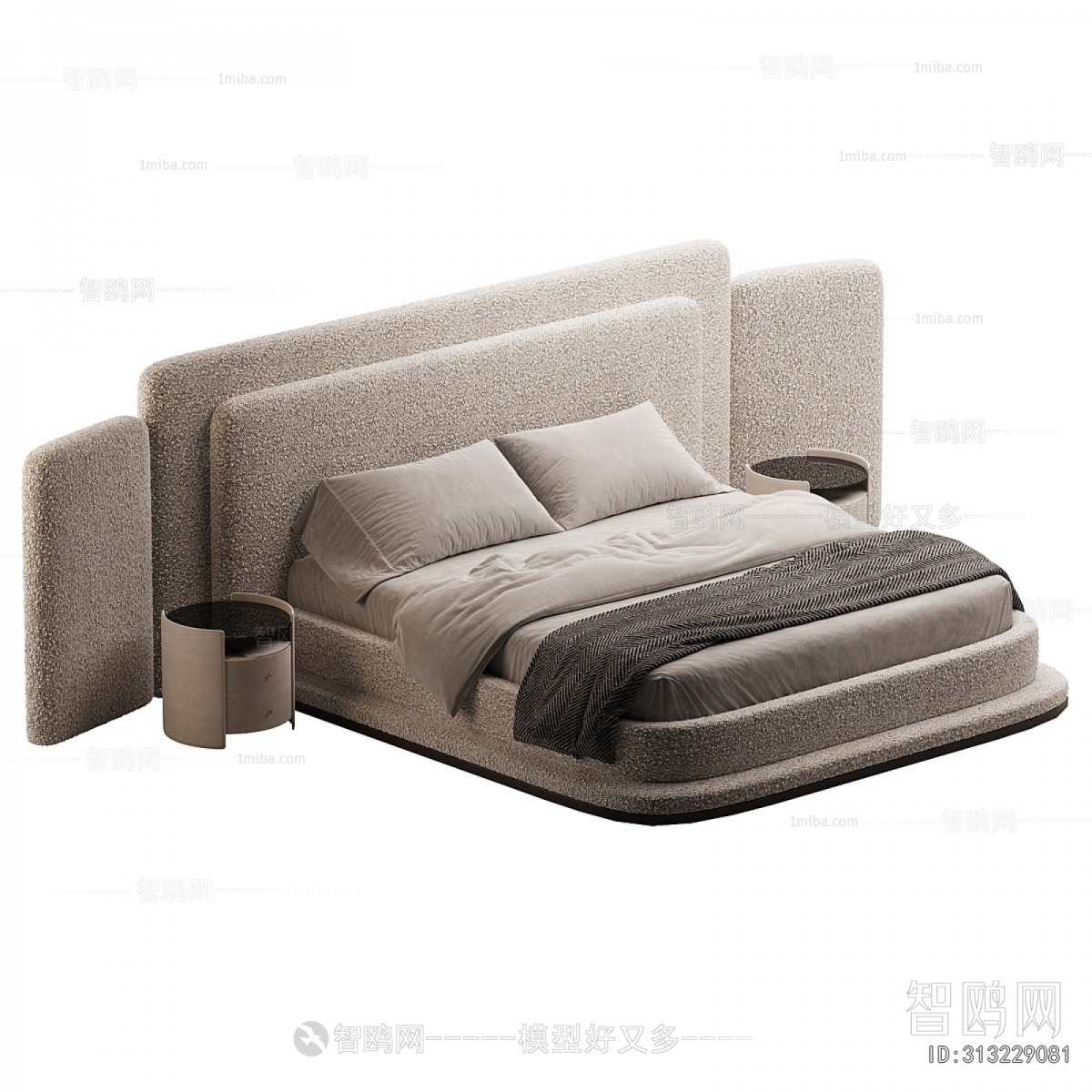 Modern Double Bed