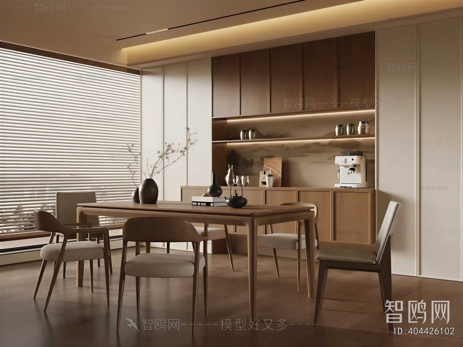 New Chinese Style Dining Room