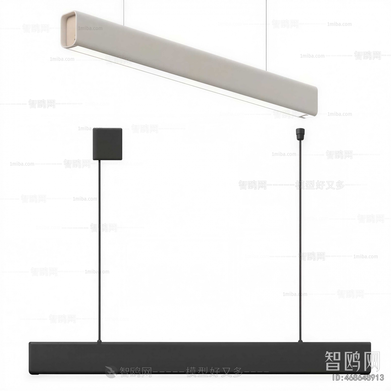 Modern Long Chandelier