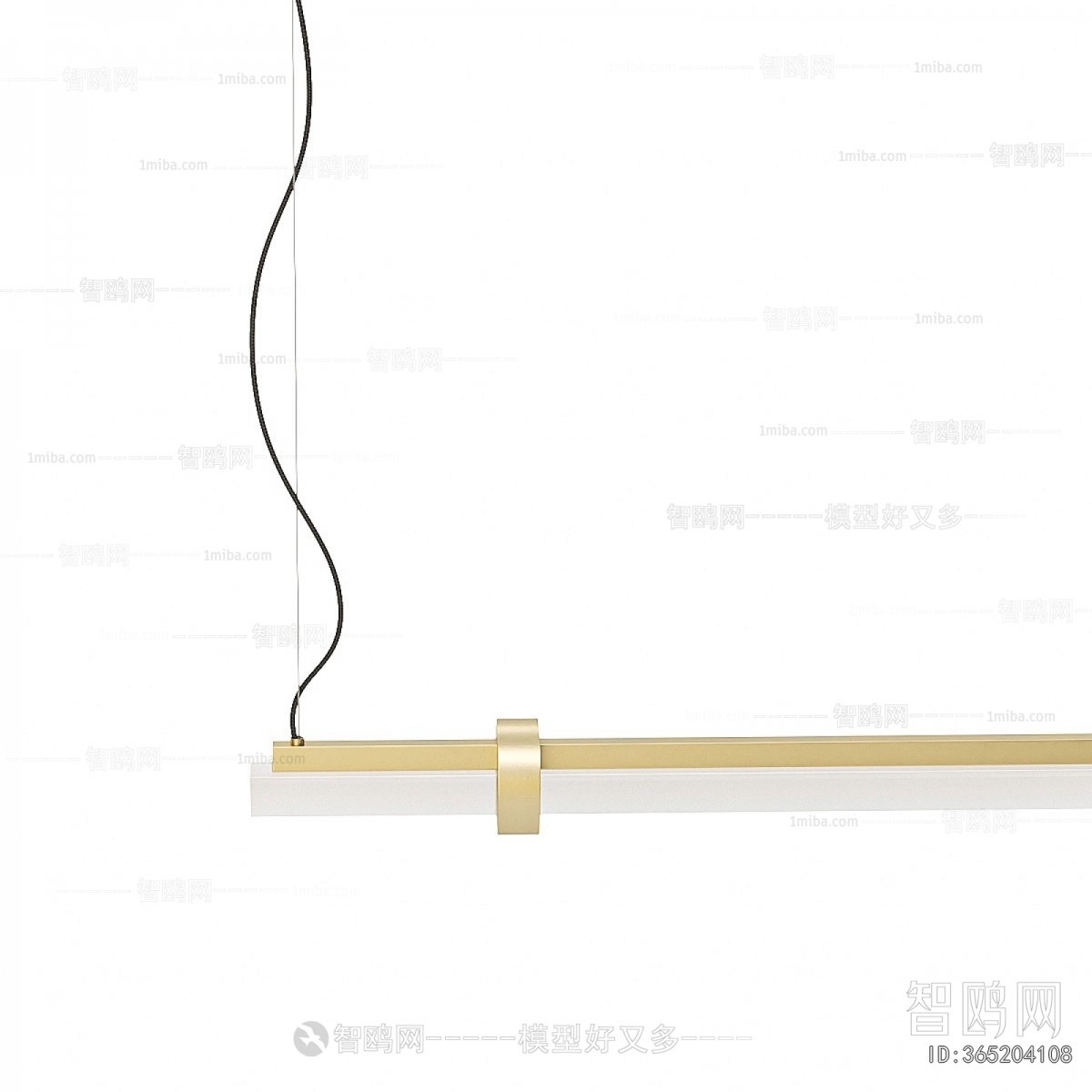 Modern Long Chandelier