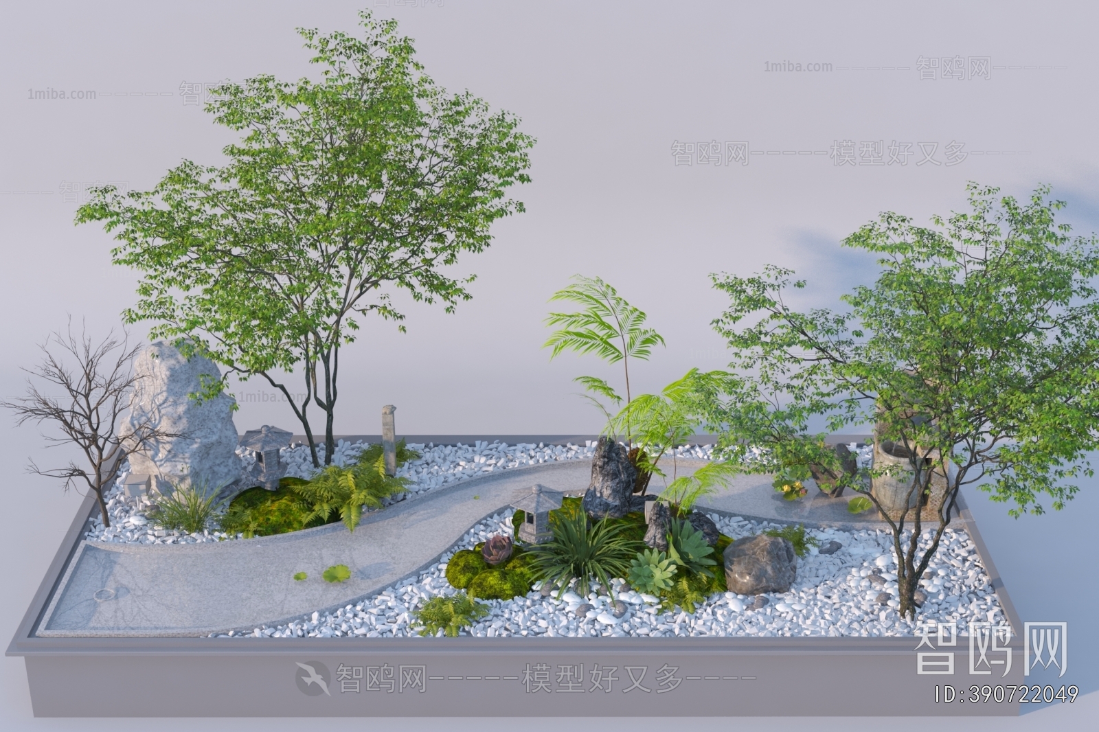 Modern Courtyard/landscape