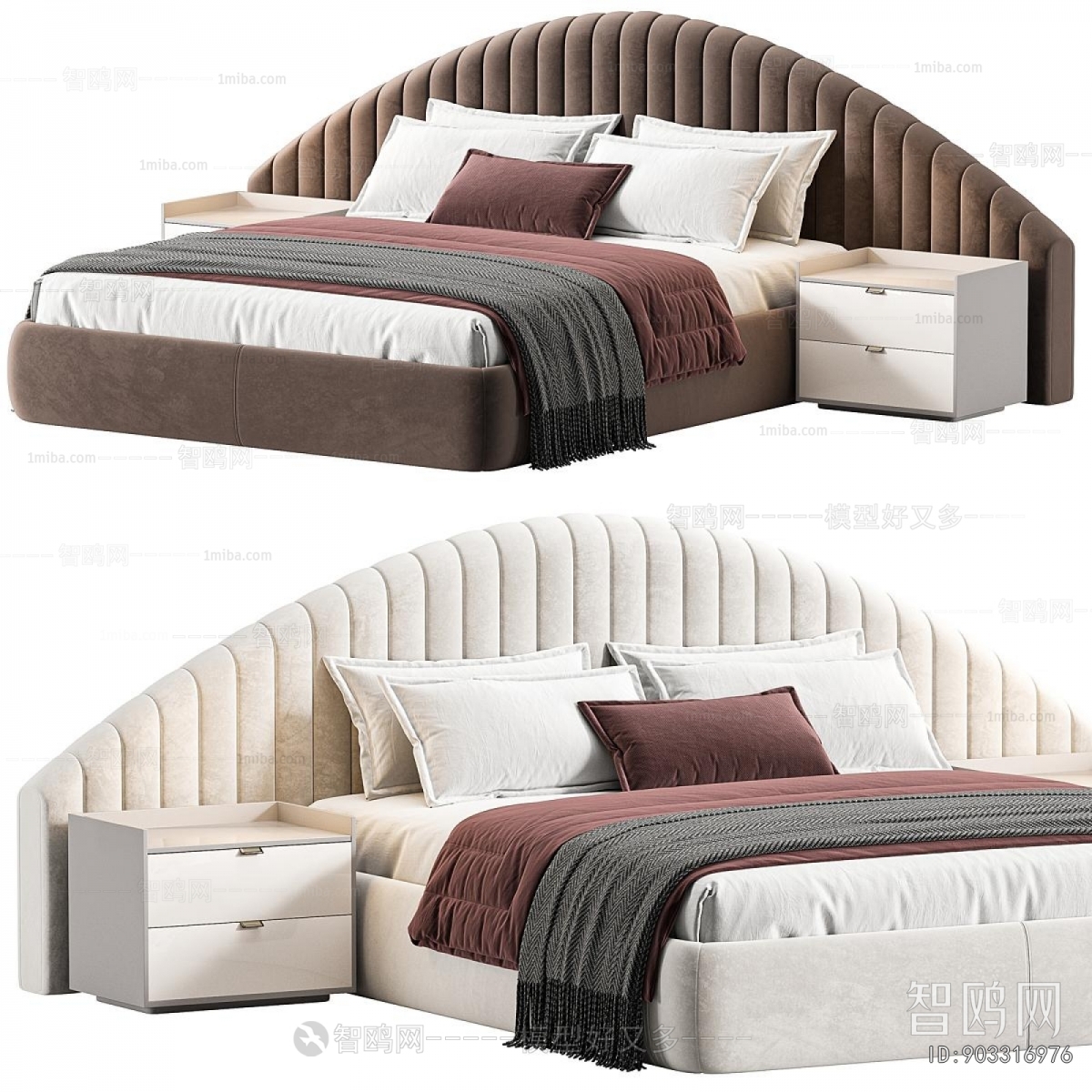 Modern Double Bed