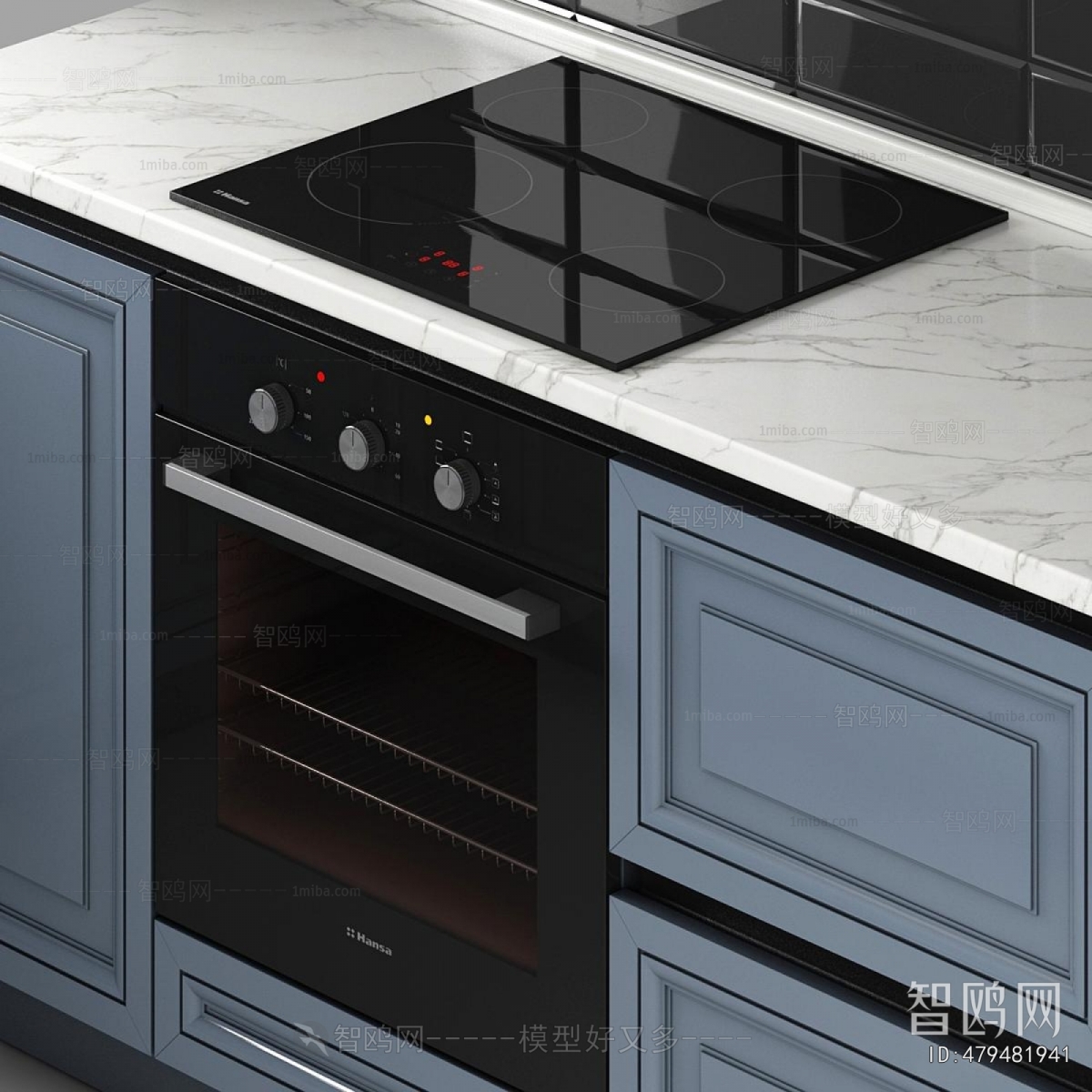 French Style Kitchen Cabinet