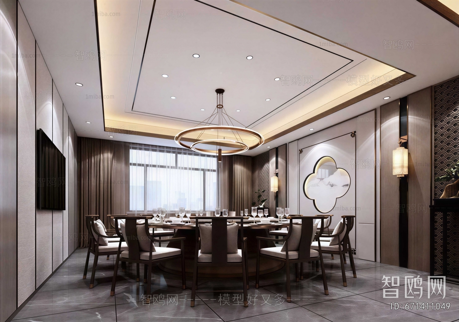 New Chinese Style Restaurant Box