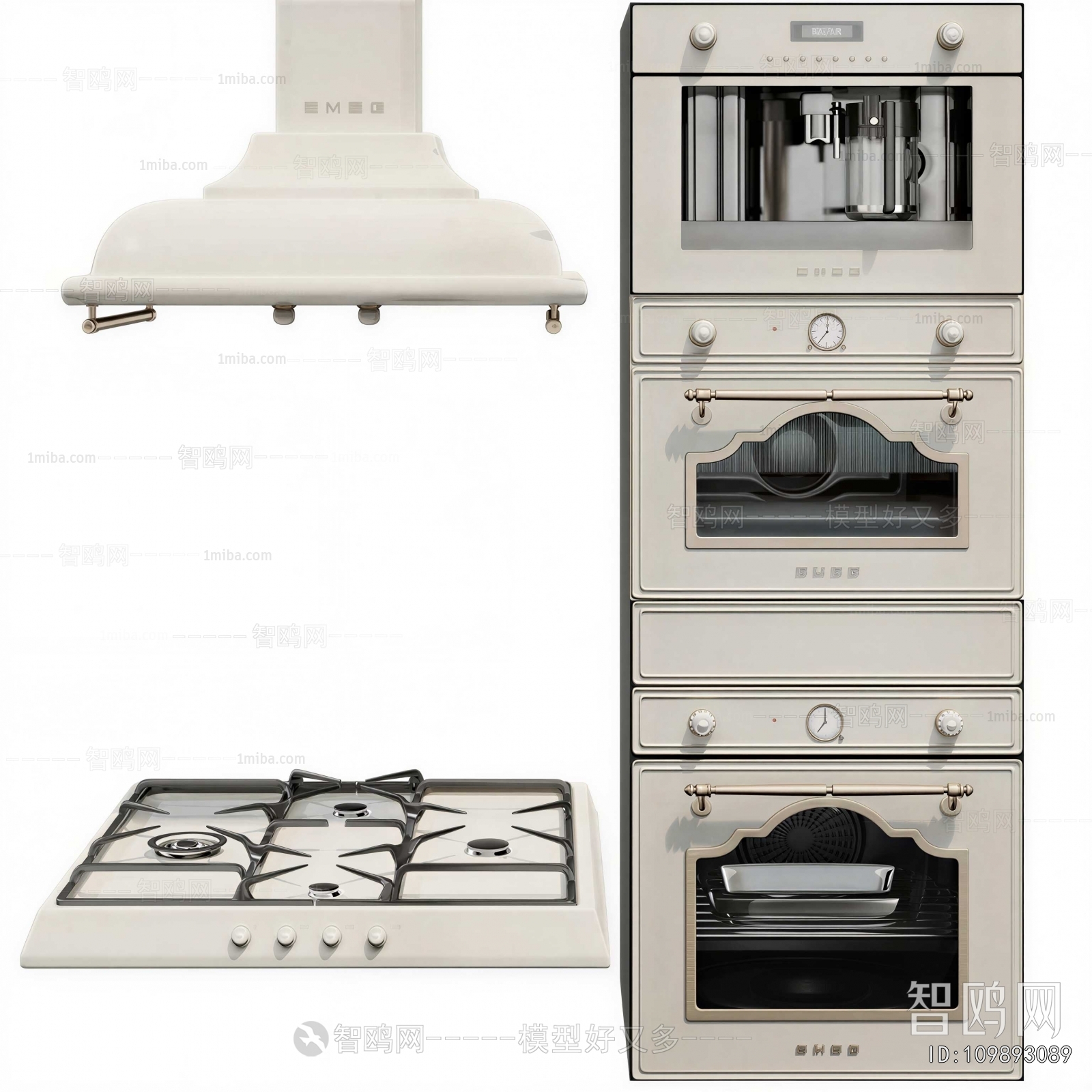 Modern Kitchen Electric Gas Range