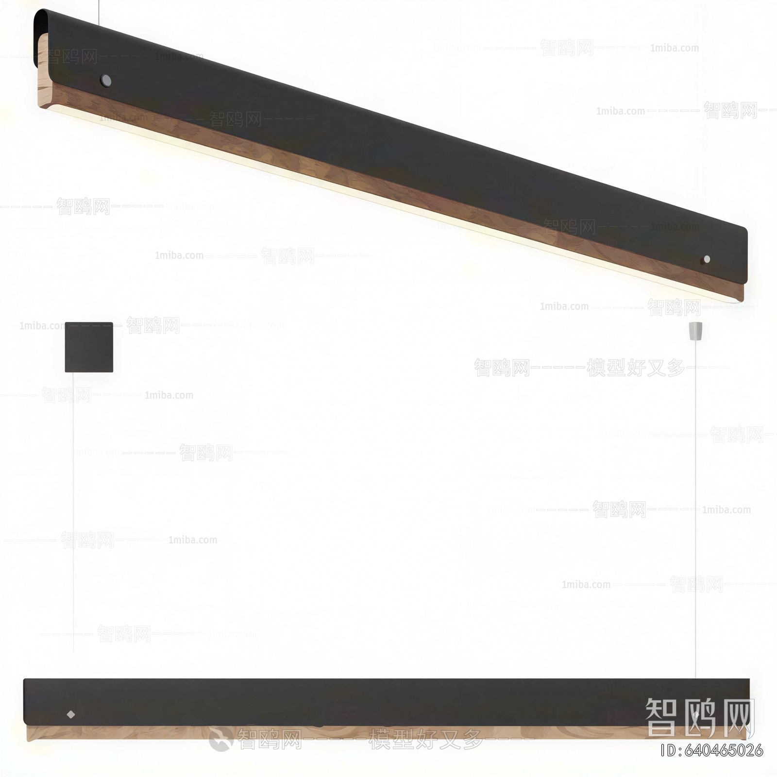 Modern Long Chandelier