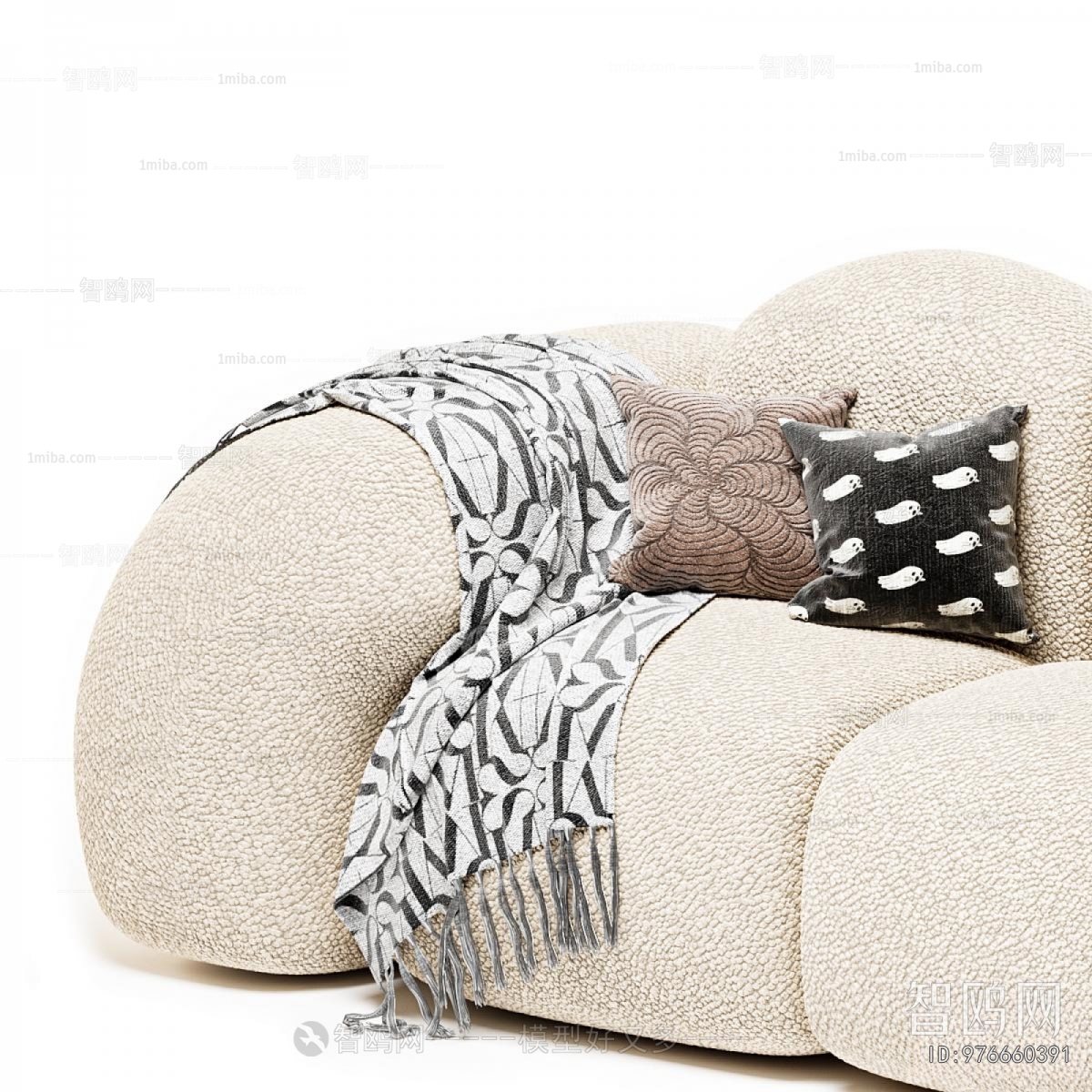 Modern Three-seat Sofa