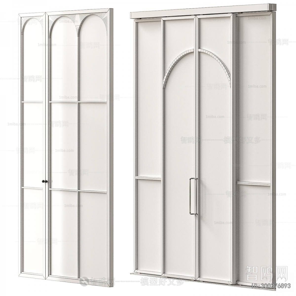 Modern Double Door