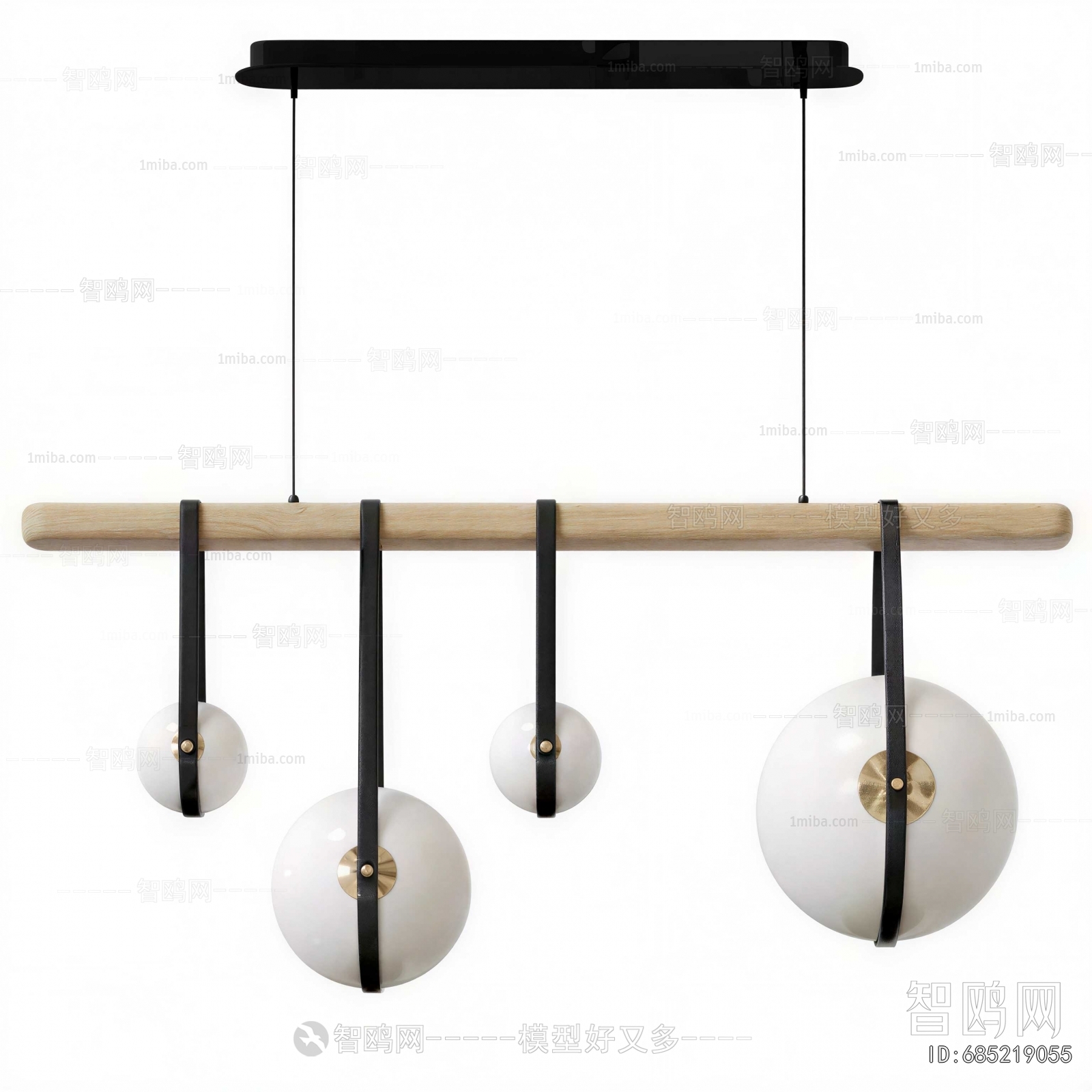 Modern Long Chandelier