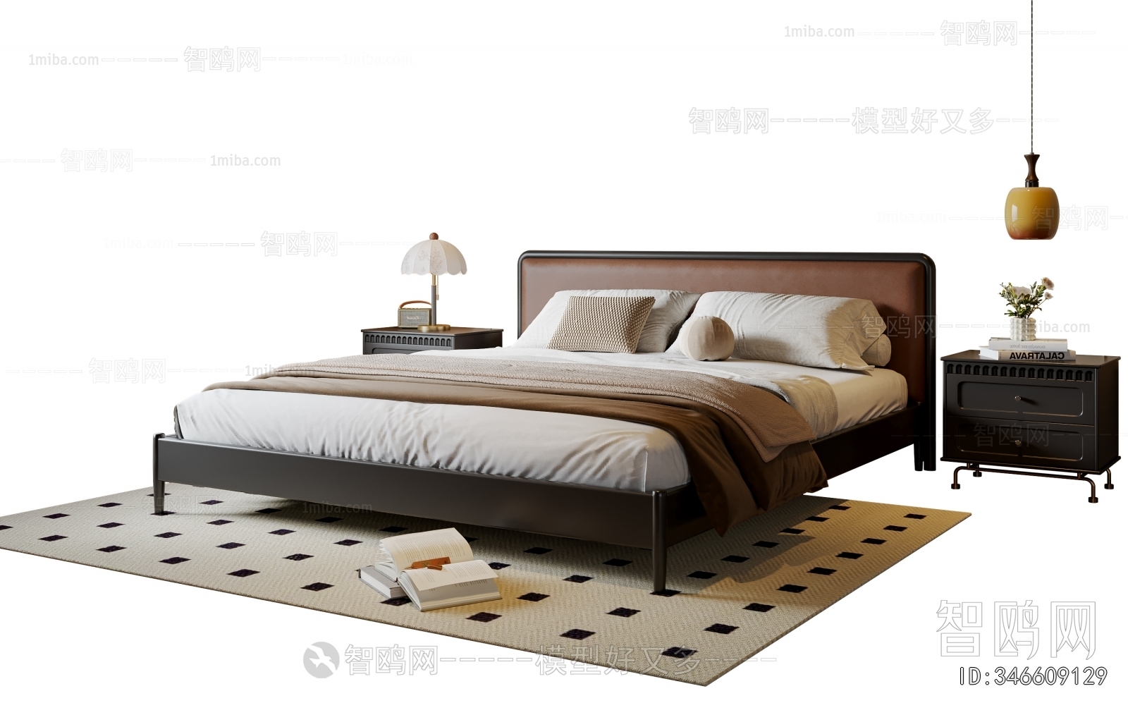 French Style Double Bed