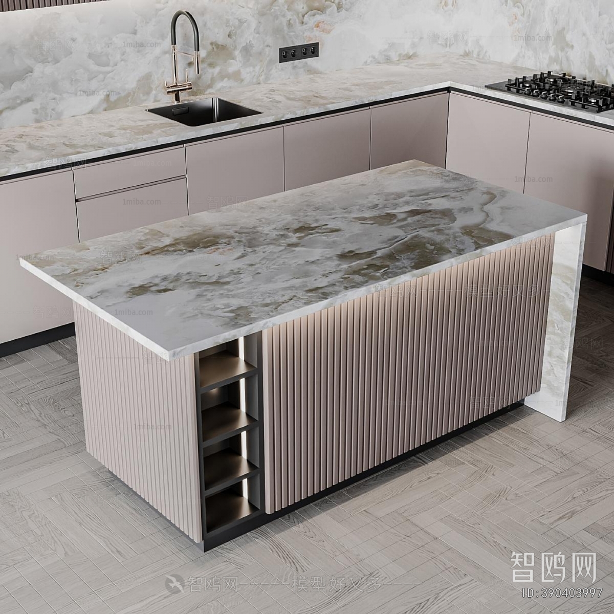 Modern Kitchen Cabinet