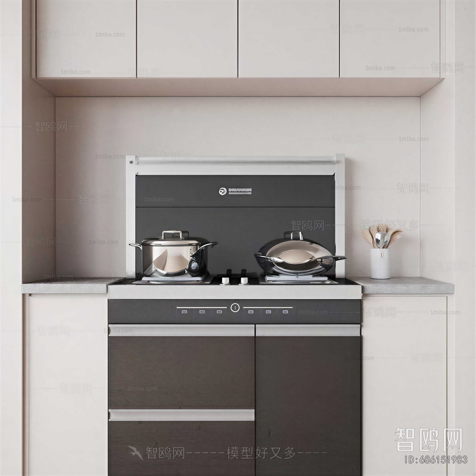 Modern Kitchen Electric Gas Range