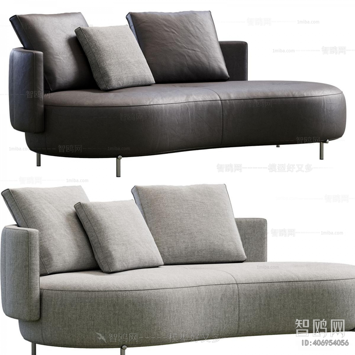 Modern Curved Sofa