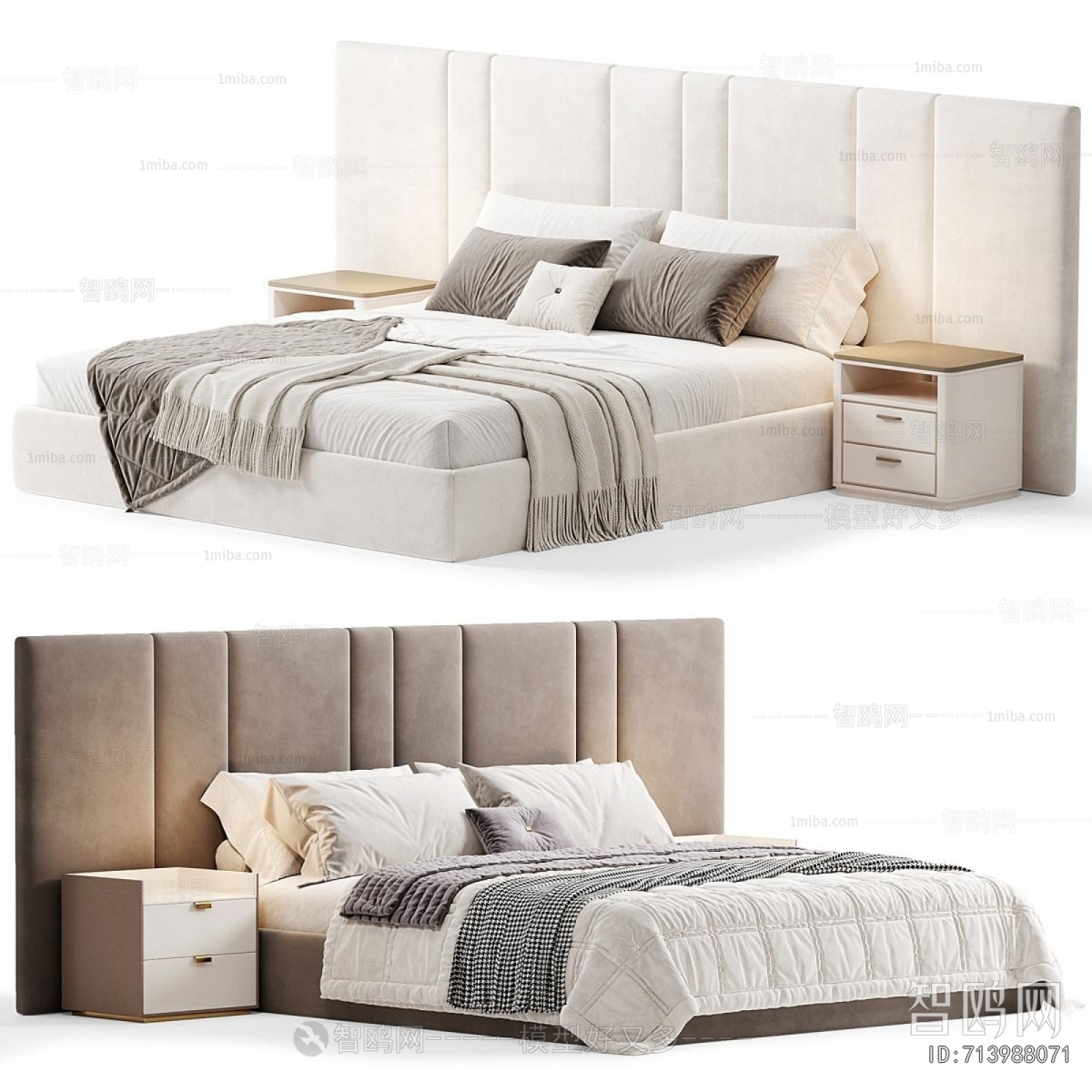 Modern Double Bed