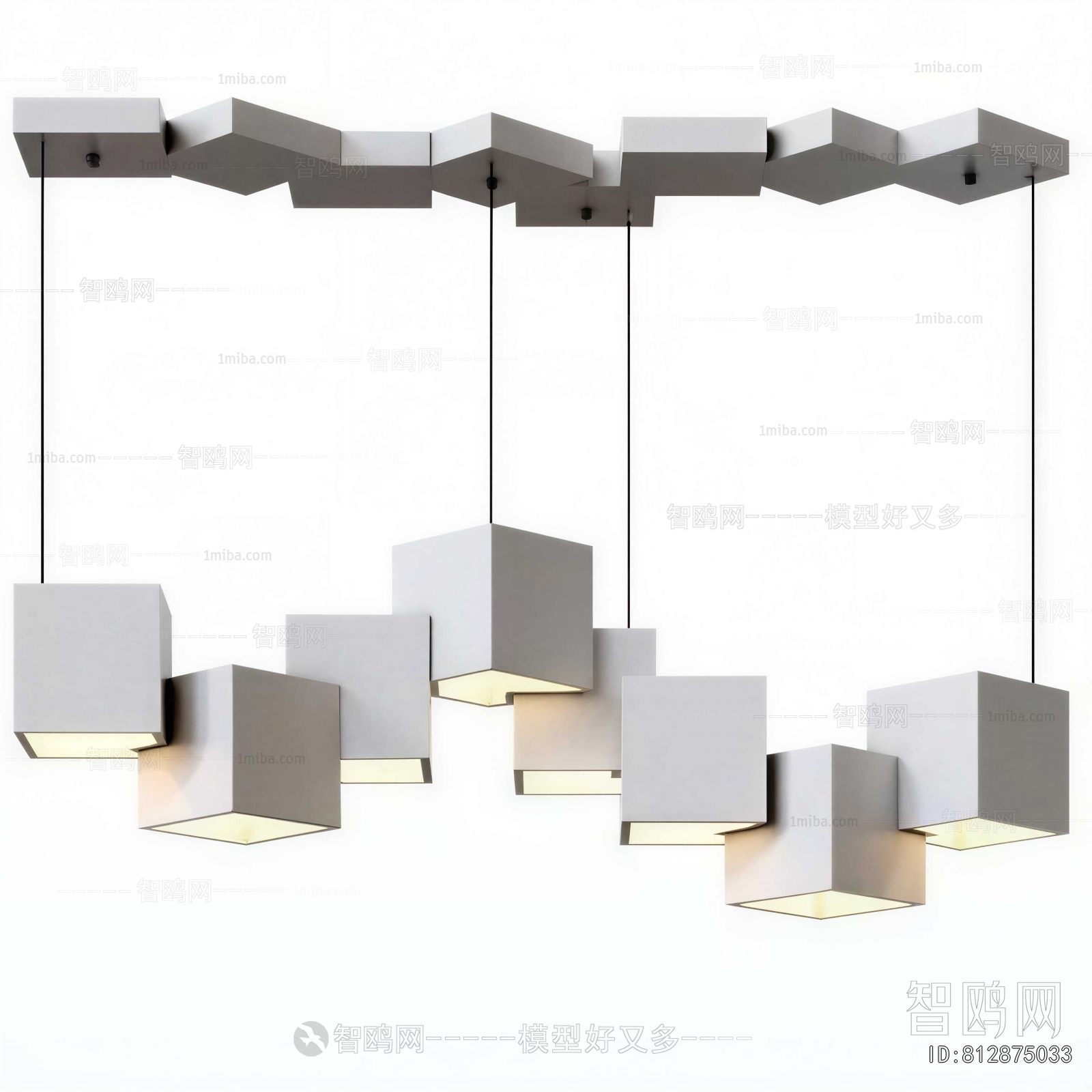 Modern Long Chandelier