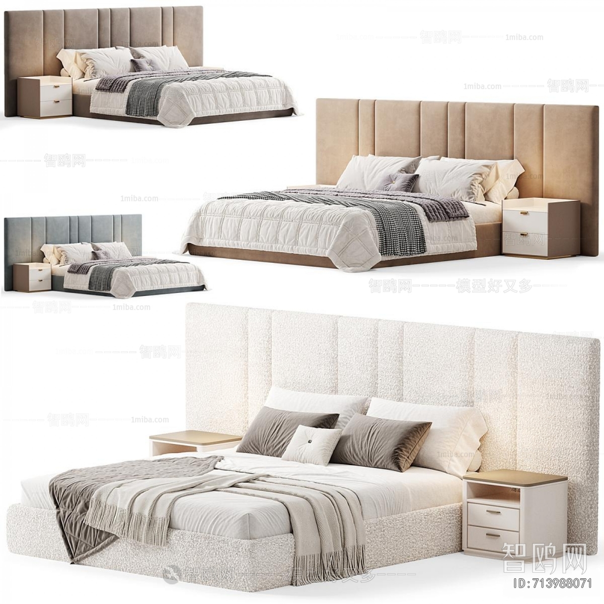 Modern Double Bed