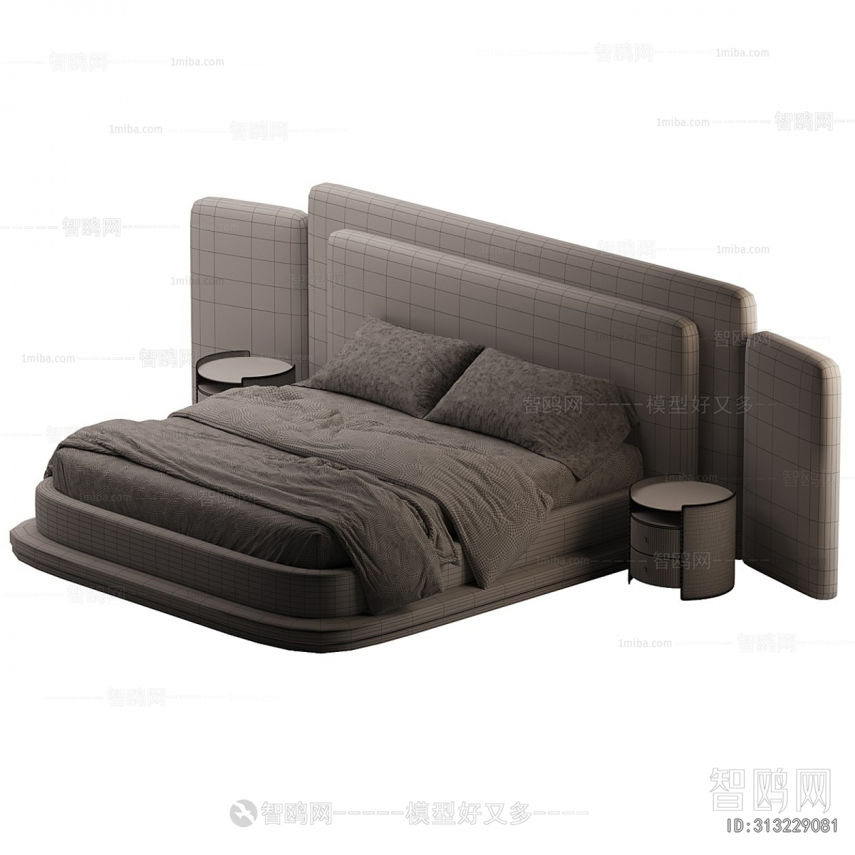 Modern Double Bed