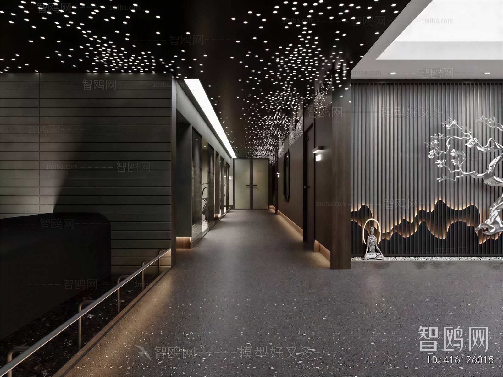 New Chinese Style Corridor