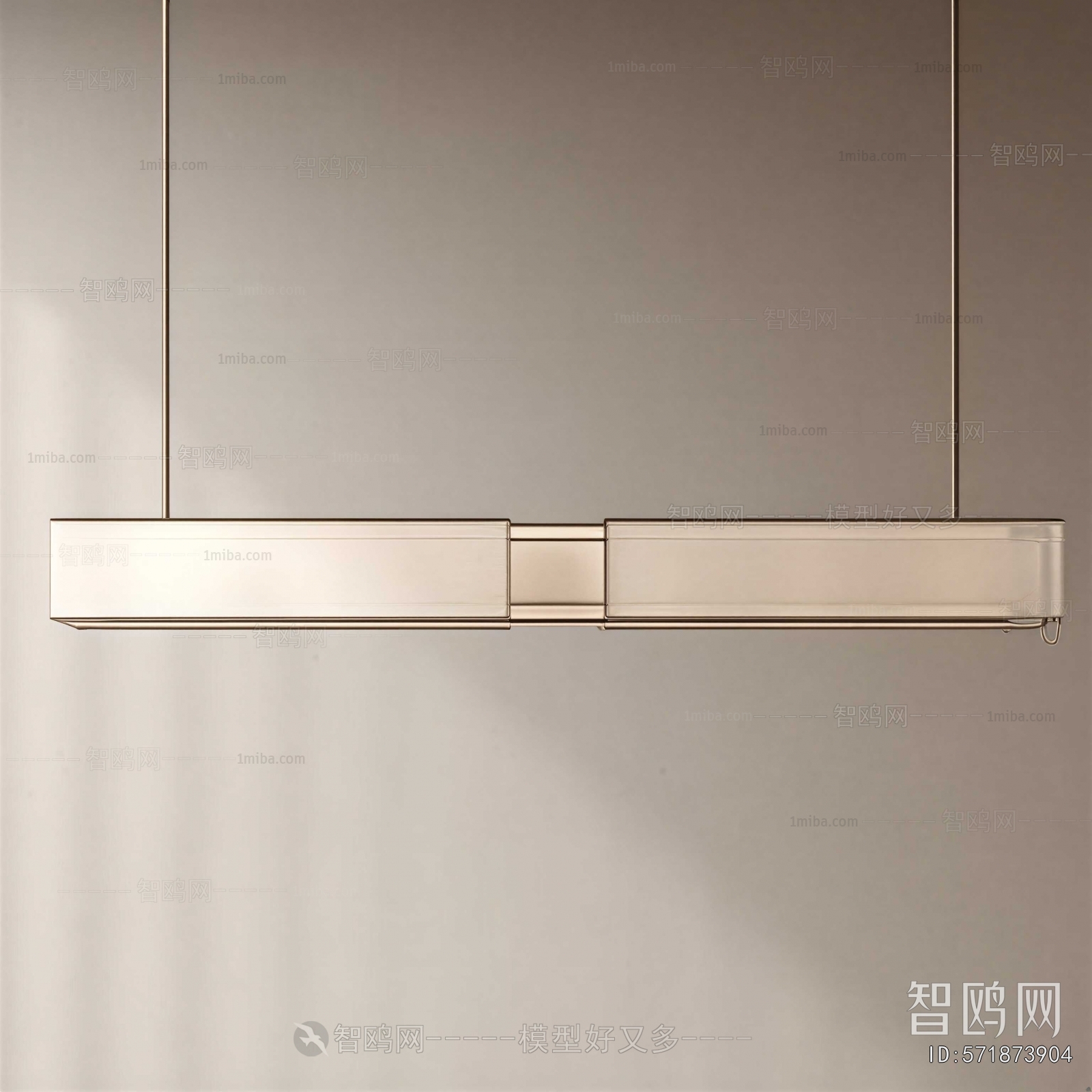 New Chinese Style Long Chandelier