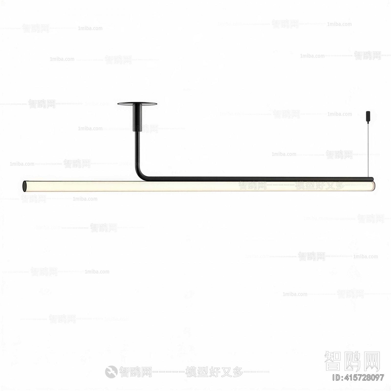 Modern Long Chandelier