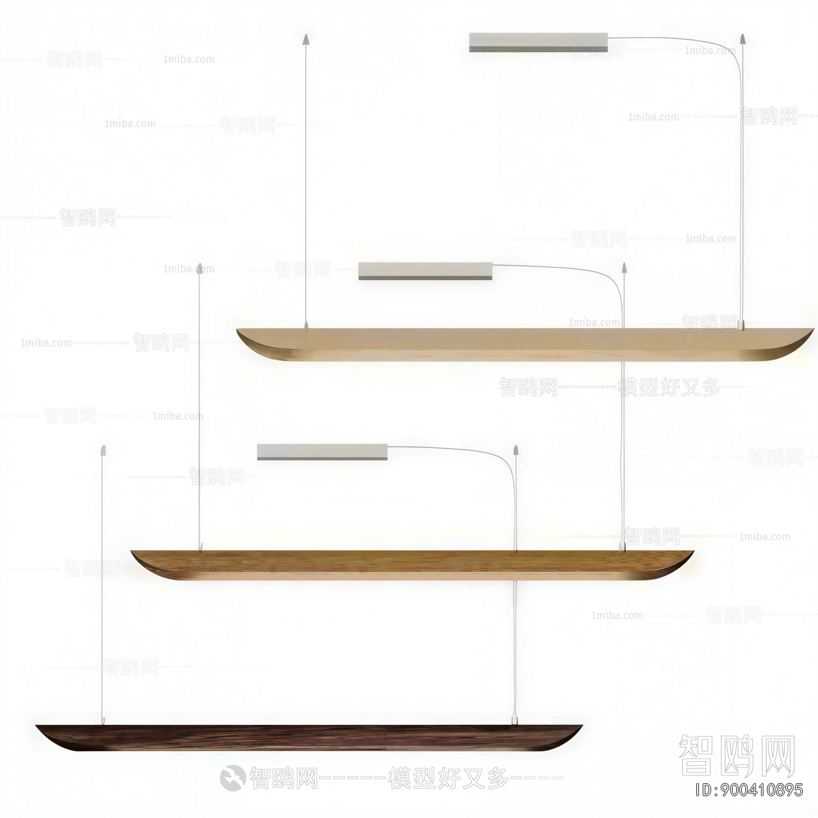 Modern Long Chandelier