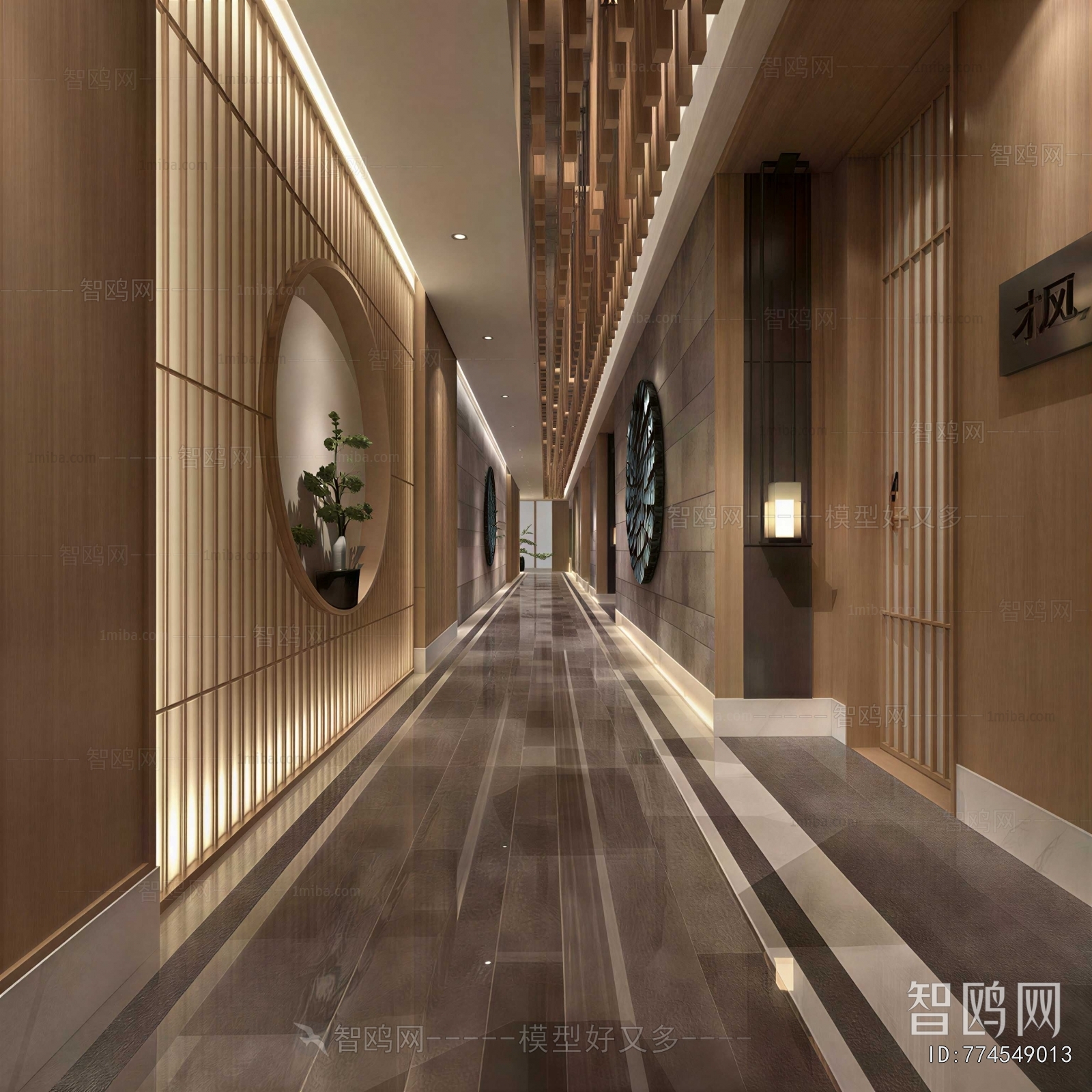 New Chinese Style Corridor