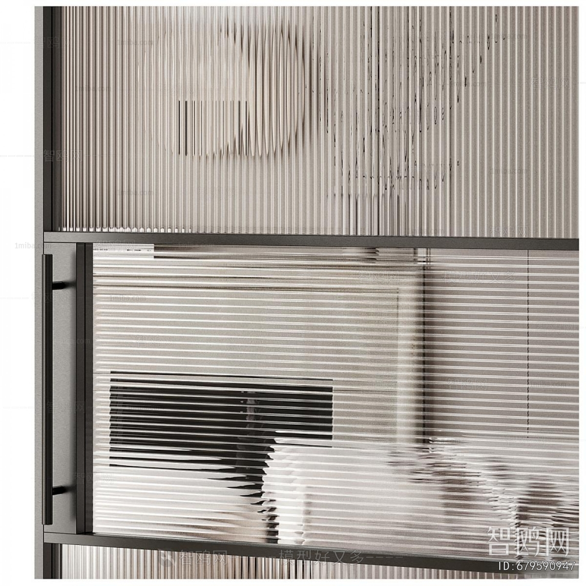 Simple European Style Double Door