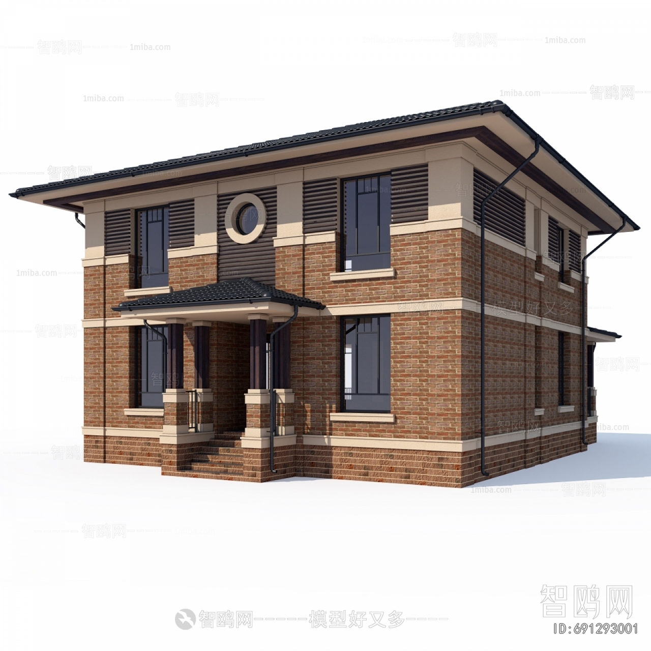 Simple European Style Detached Villa
